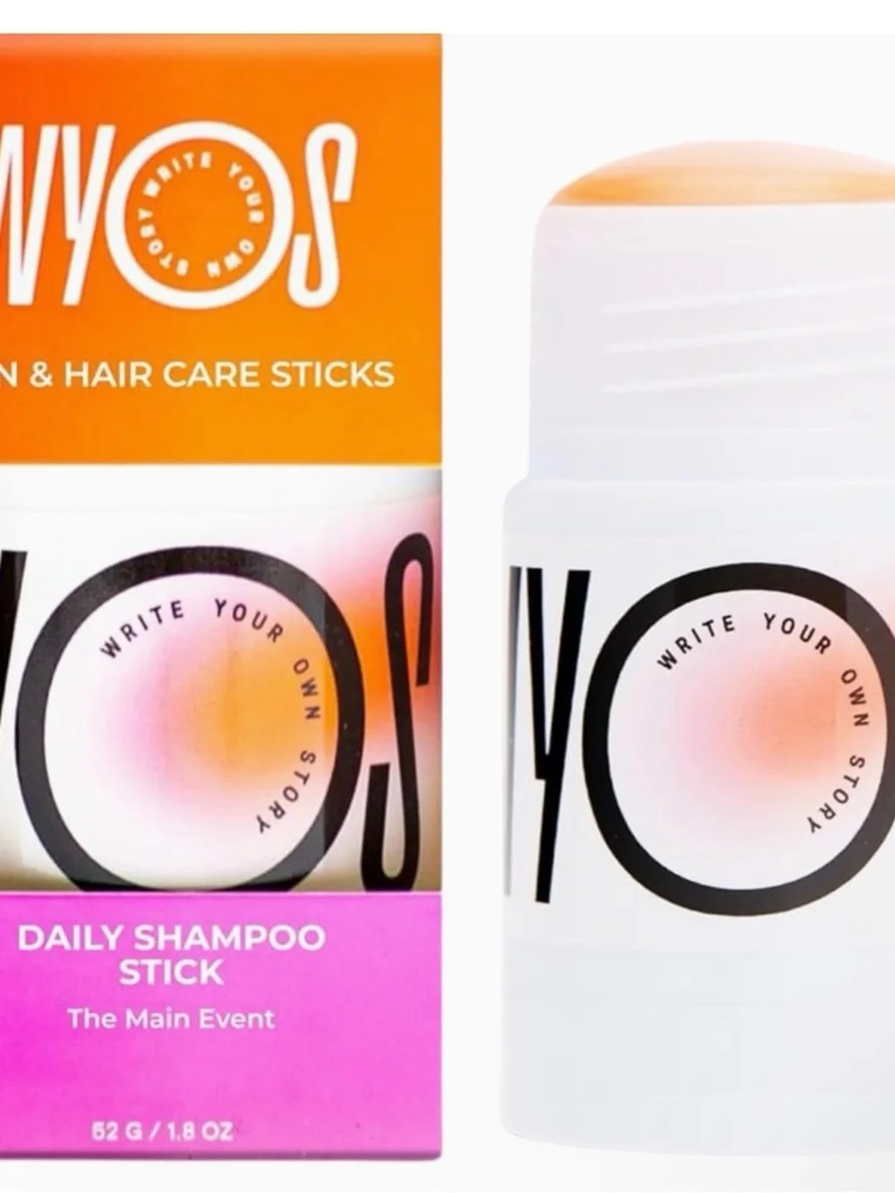 2x WYOS The Mane Event Shampoo Stick